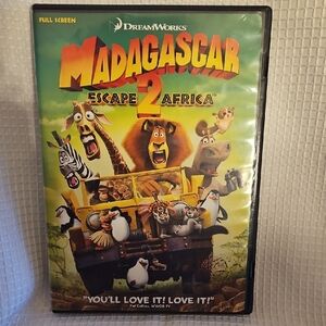 Madagascar: Escape 2 Africa (DVD, 2008) Full Screen DreamWorks Animated Movie